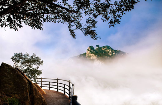 勇登沂山最巔峰，一展王者大雄風