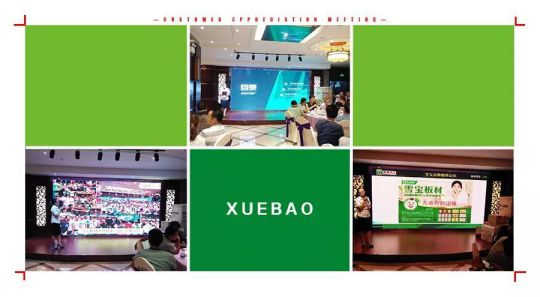 品牌大事|雪寶板材江蘇淮安答謝會(huì)正式拉開(kāi)序幕