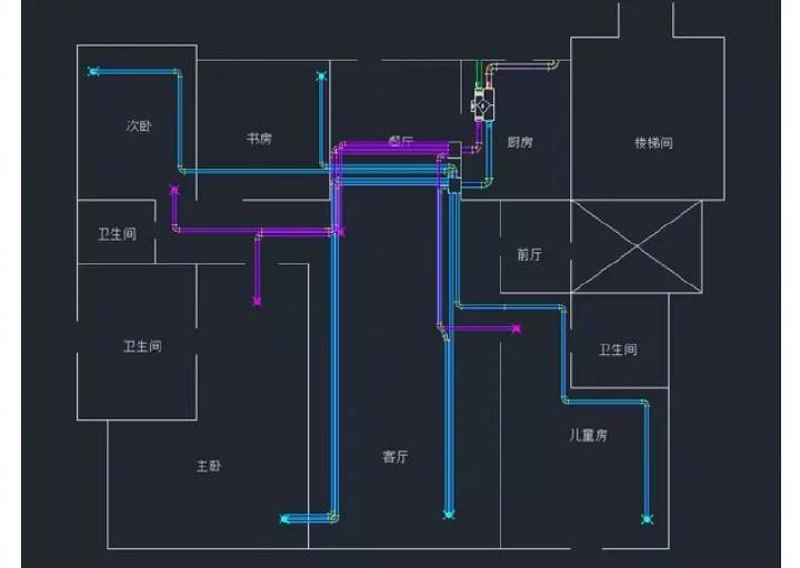 品牌案例|博樂(lè)新風(fēng)：160㎡的平層可以這樣裝新風(fēng)系統(tǒng)