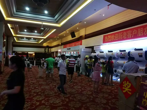 2018太太樂廚衛(wèi)電器衡陽區(qū)域財(cái)富盛宴現(xiàn)場(chǎng)簽約15位新客戶