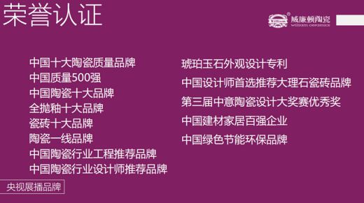 威廉頓陶瓷小知識︱?qū)W會這四種方法，你就是“磚”家
